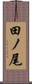 田ノ尾 Scroll