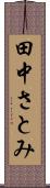 田中さとみ Scroll