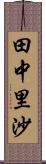 田中里沙 Scroll