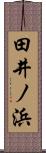 田井ノ浜 Scroll