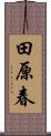 田原春 Scroll