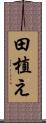 田植え Scroll