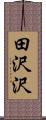 田沢沢 Scroll
