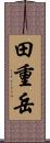 田重岳 Scroll