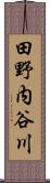 田野内谷川 Scroll