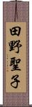 田野聖子 Scroll