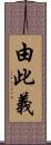 由此義 Scroll