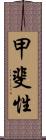 甲斐性 Scroll