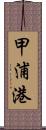 甲浦港 Scroll