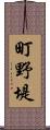 町野堤 Scroll