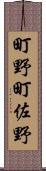 町野町佐野 Scroll