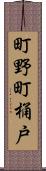 町野町桶戸 Scroll