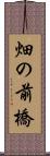 畑の前橋 Scroll
