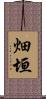 畑垣 Scroll