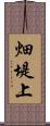 畑堤上 Scroll