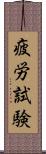 疲労試験 Scroll