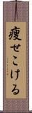 痩せこける Scroll
