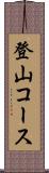 登山コース Scroll