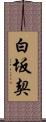 白坂契 Scroll