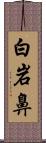 白岩鼻 Scroll