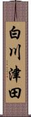 白川津田 Scroll