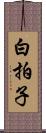 白拍子 Scroll