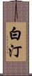 白汀 Scroll