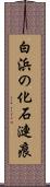 白浜の化石漣痕 Scroll