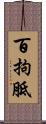 百拘胝 Scroll