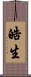 皓生 Scroll