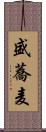 盛蕎麦 Scroll