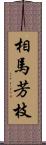 相馬芳枝 Scroll