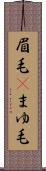 眉毛(P) Scroll