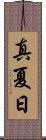 真夏日 Scroll