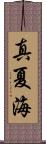 真夏海 Scroll