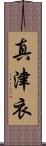 真津衣 Scroll