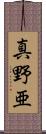 真野亜 Scroll