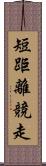 短距離競走 Scroll