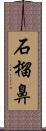 石榴鼻 Scroll