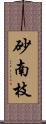 砂南枝 Scroll