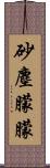 砂塵朦朦 Scroll