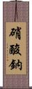 硝酸鈉 Scroll