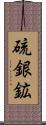 硫銀鉱 Scroll