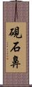 硯石鼻 Scroll