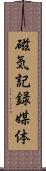 磁気記録媒体 Scroll