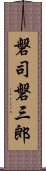 磐司磐三郎 Scroll