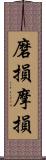 磨損;摩損 Scroll