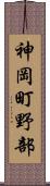 神岡町野部 Scroll