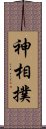 神相撲 Scroll