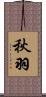 秋羽 Scroll